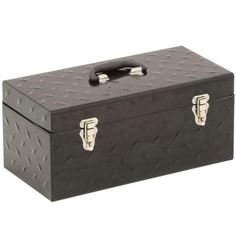 husky 20 in tread plate steel hand tool box|husky cantilever tool box.